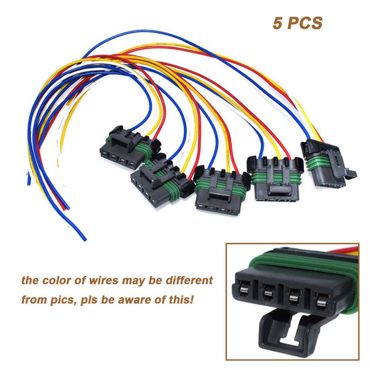 5-Pack Pigtail Wiring Harness for Colorado/ for Canyon Hair Dryer Motor Resistors 1P1560 PT5909 - Brand New n