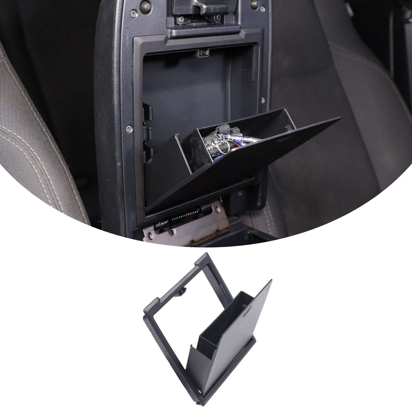For 08-17 for Audi A5 Coupe Convertible Carbon Fiber Side for Smart Door Handle Covers- v