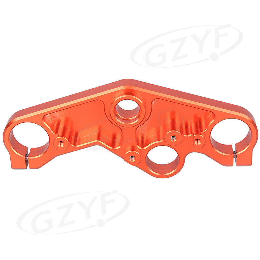 Triple Tree Front End Upper Top Clamp for Yamaha YZF R3 R25 2014 2015 16 Orange Q
