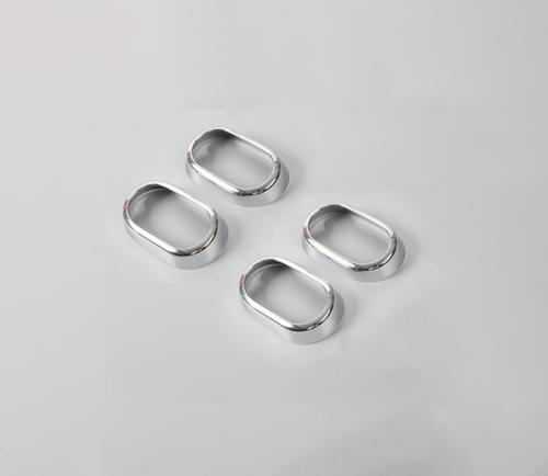 For 2007-2009 2010 for Jeep for Wrangler JK 4DR ABS Chrome Inner Door Handle Cover Trim