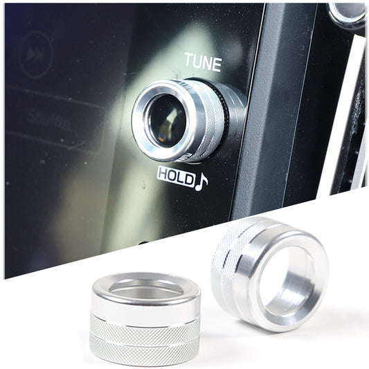 ABS carbon fiber warning light switch button frame decoration suitable for Maverick 2022+- v