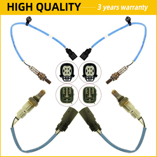 4pcs Oxygen O2 Sensor Up+Downstream For 2013-16 for Lincoln MKT MKZ  for ford  Explorer Q