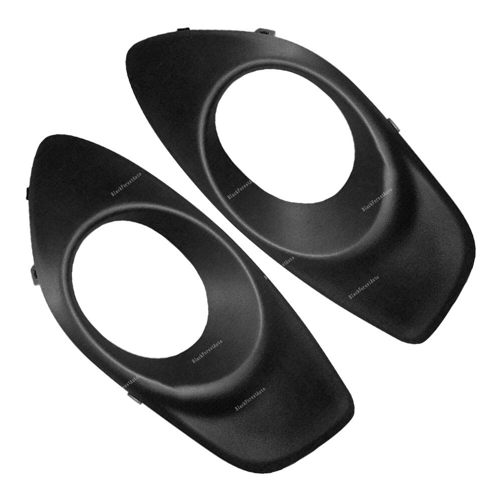 2x Front Bumper Fog Frame Hole Cover Trim Bezel Right+Left Fits Santa Fe 10-12