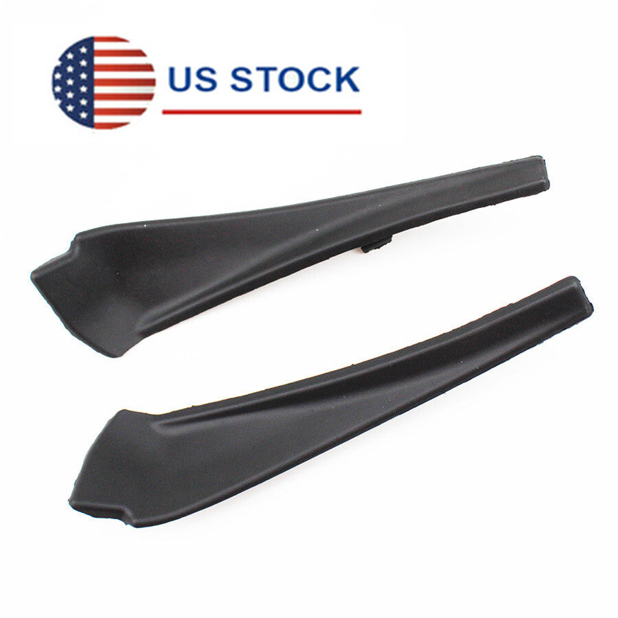 1 Pair Front Wiper Side Cowl Extension Covers For 14-20 for Nissan Rogue 66895-4CL0A