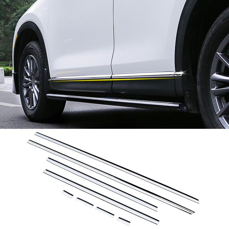 for Mazda CX-5 2017-2021 stainless Car Body Side Door Overlay Cover Molding Trim