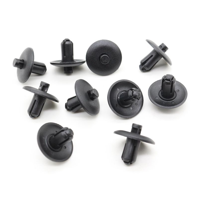 10pcs Push-Type Retainer Trim Panel Rivet Fasteners Clips for VW for AUDI 4D0807300