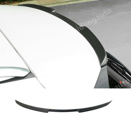 for LEXUS NX200t NX300h 300 2015-2020 Carbon Fiber Rear Trunk Roof Wing Spoiler