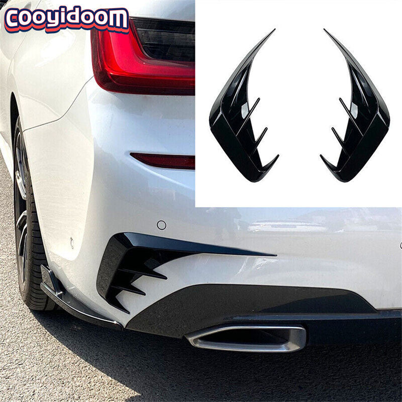 for BMW G20 G28 M Sport 318i 320i 330i 2019-2021Rear Bumper Splitter decorations