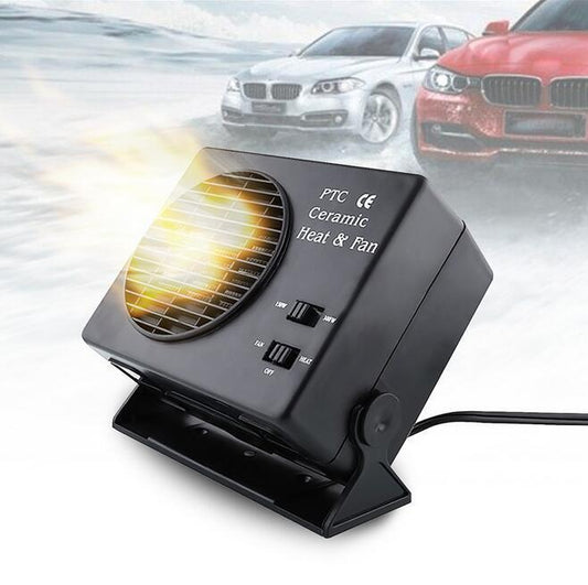 High Power Car Portable Heater Heating Cooling Fan Windshield Defroster Demister