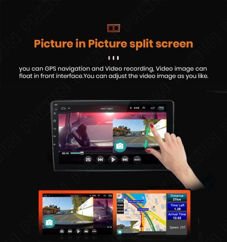 Navigation with CarPlay 2+32G for Mustang 2015-21, Android 11, Stereo Radio, GPS 9- n