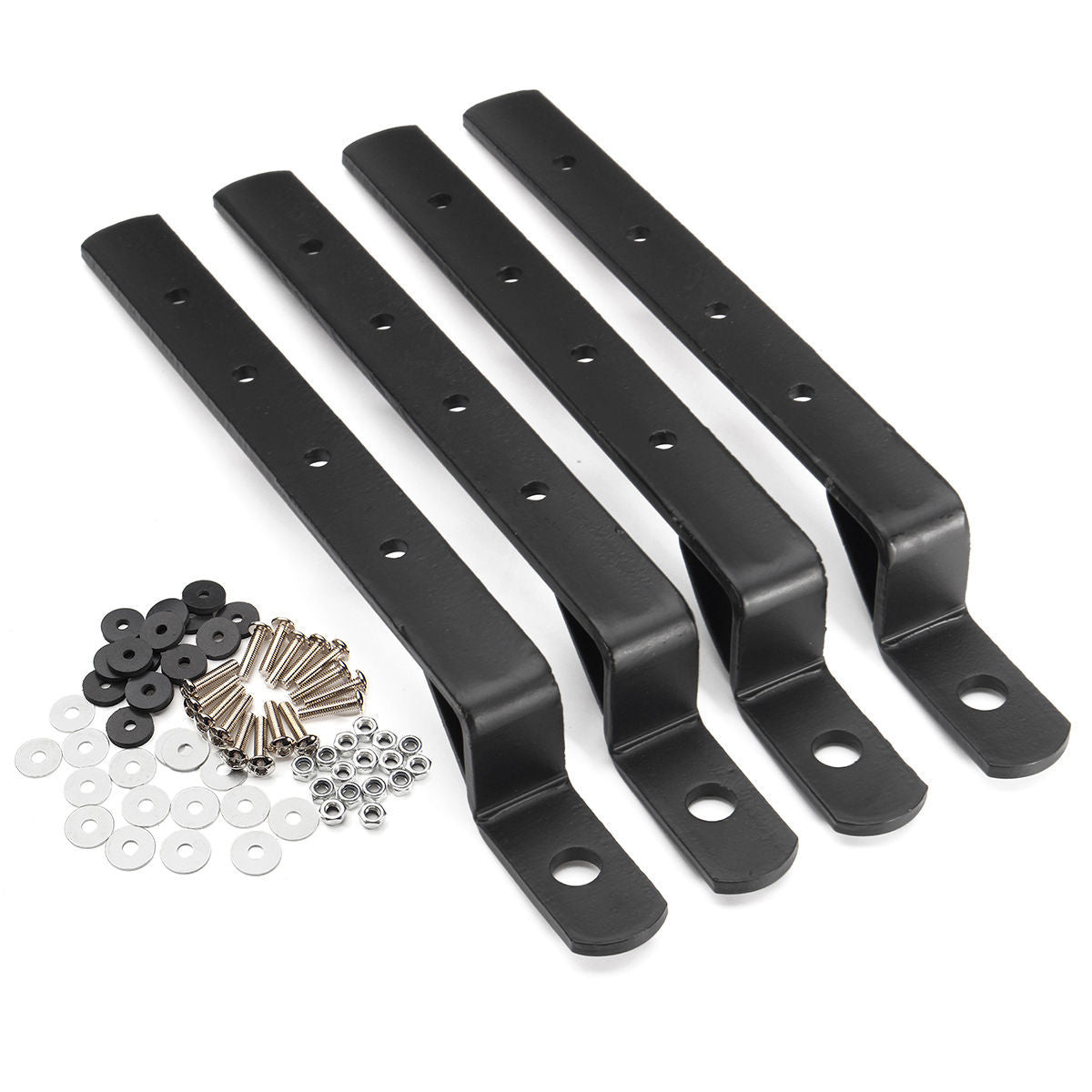 Universal Motorcycle Heavy Duty Hard Soft Saddle Bags Saddlebag Mounting Bracket Q