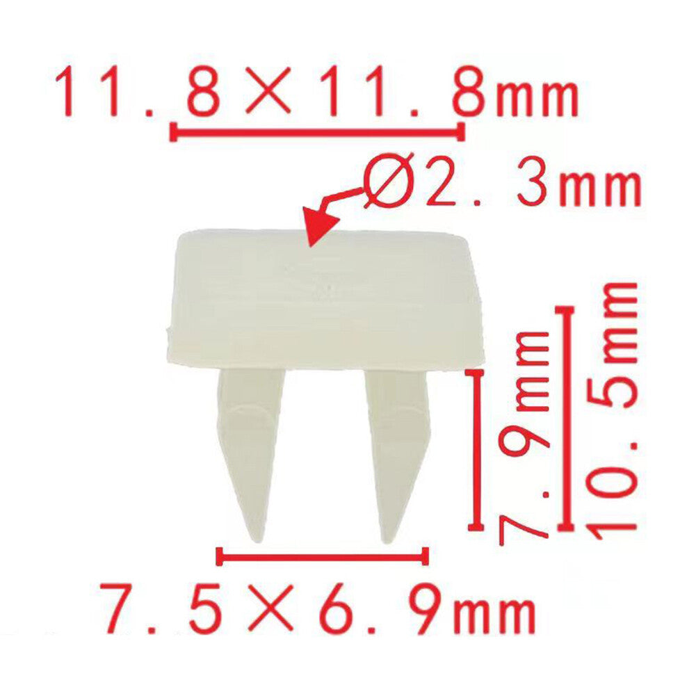 10 Car Nylon Screw Nut Grommet Retainer Clips for Toyota for Lexus