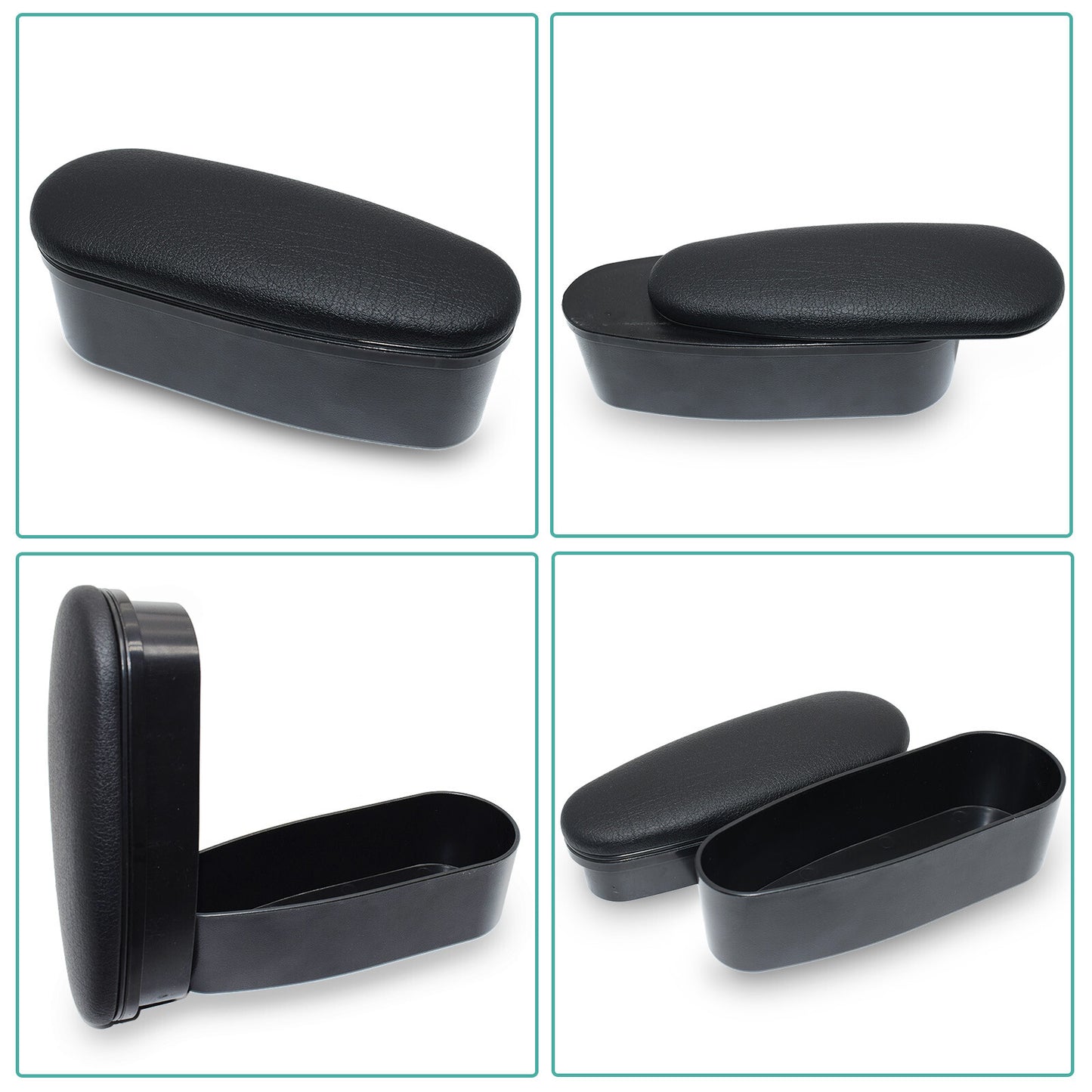 Console Cushion Storage For Armrest Support Car Door Elbow Rest Universal Box Q