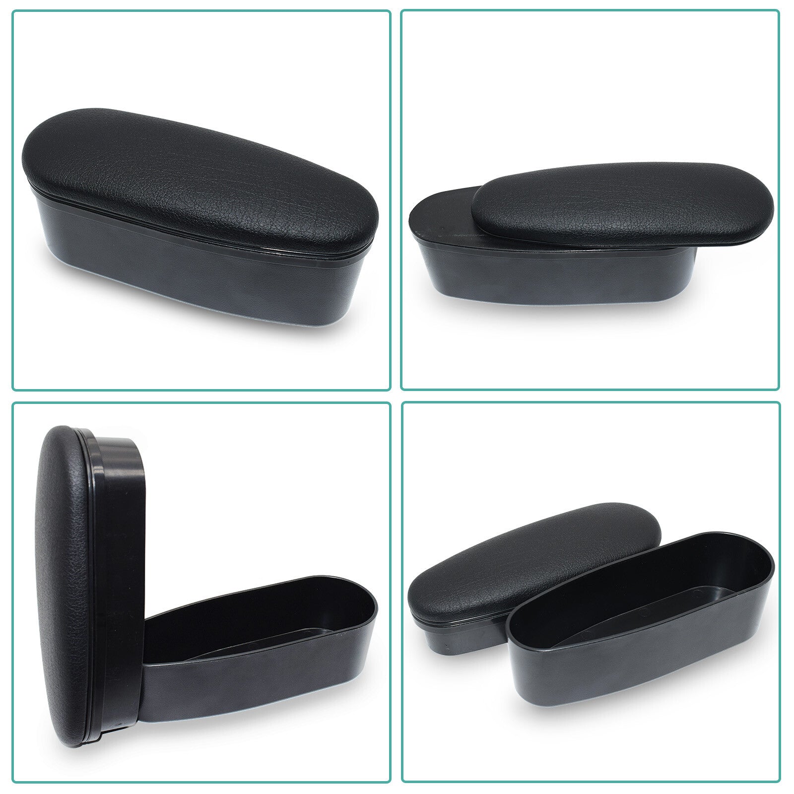 Console Cushion Storage For Armrest Support Car Door Elbow Rest Universal Box Q