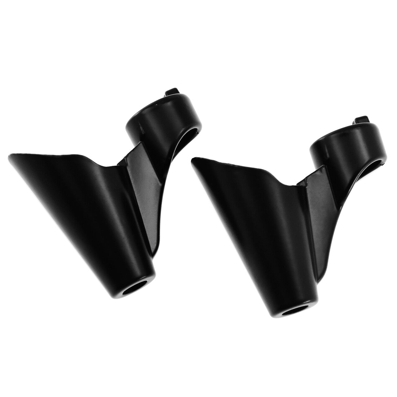 Black Front Turn Signal Mounts Relocation for Harley Sportster XL 48 1200X 10-15 Q