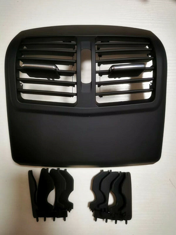 Rear Black Center Console Air Outlet Vent Grille Grill Cover for Mercedes W212 v