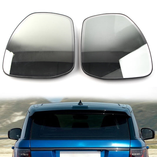 Pair Rear View Mirror Glass for Land Rover LR4 LR5 for Range Rover Vogue Sport Q