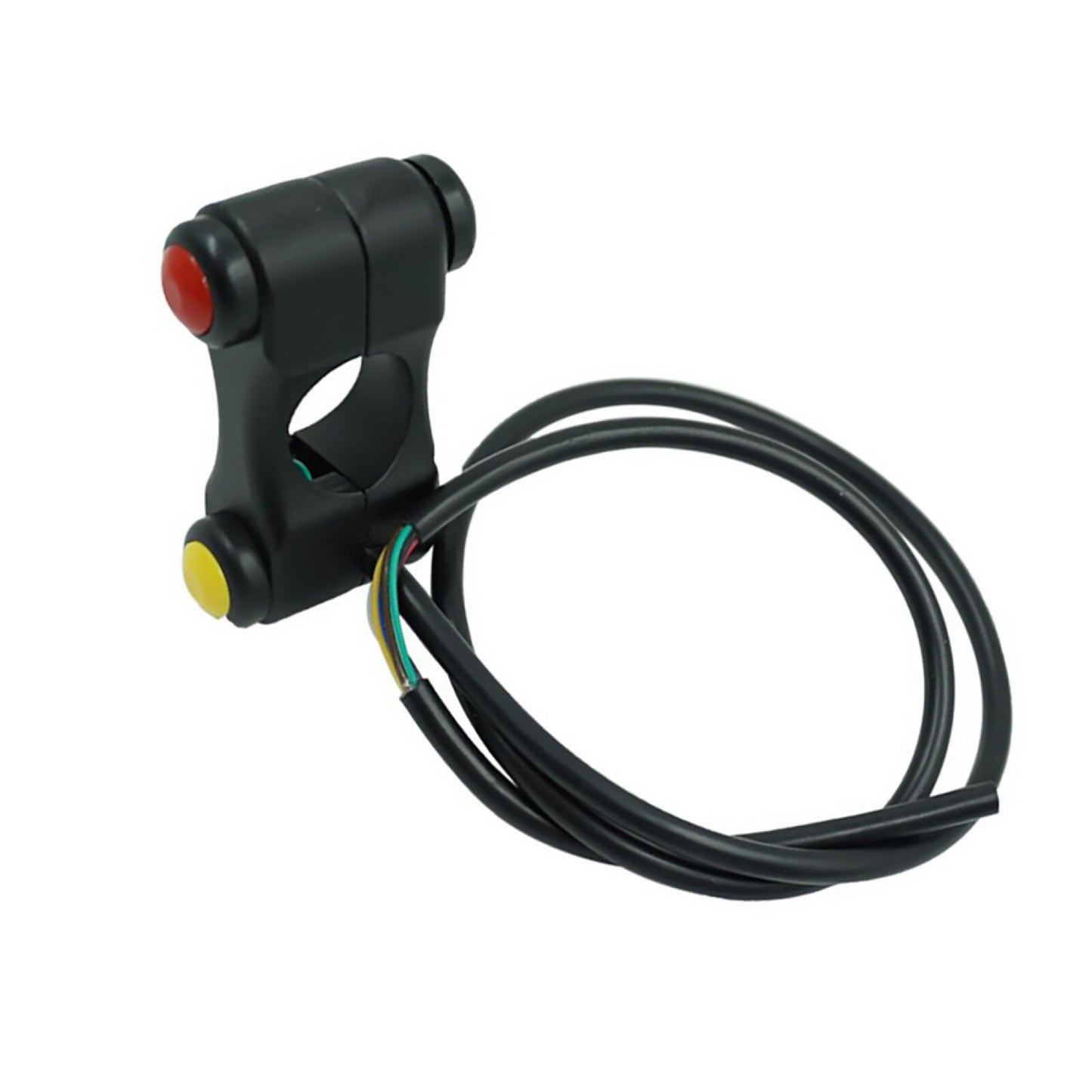 Motorcycle Handlebar On/Off Headlight Electrical Start Right 3-Buttons Switch