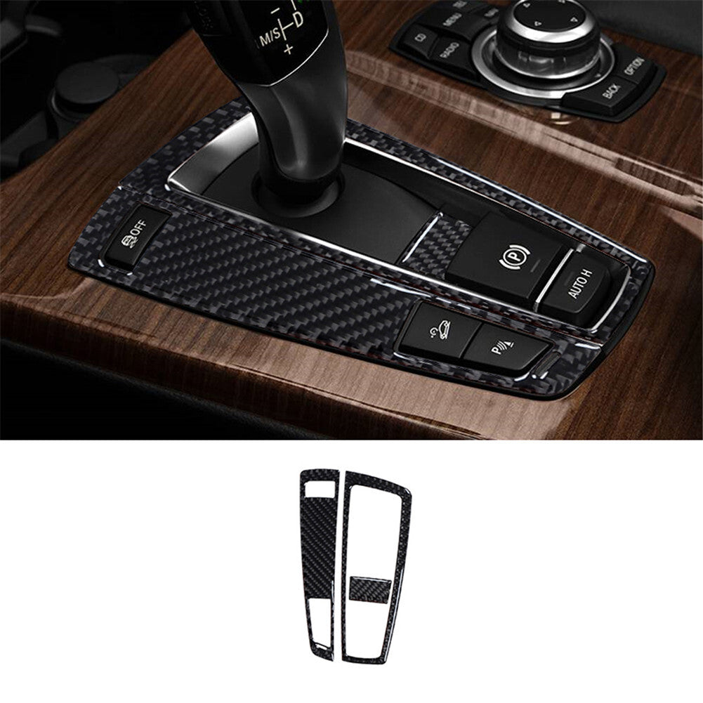 3Pcs for Corvette C6 2005-2007 Carbon Fiber Locker Panel Cover Trim v