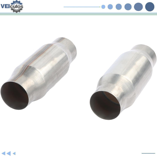 Stainless Steel Catalytic Converter 3Inch Inlet / Outlet Weld-On Universal
