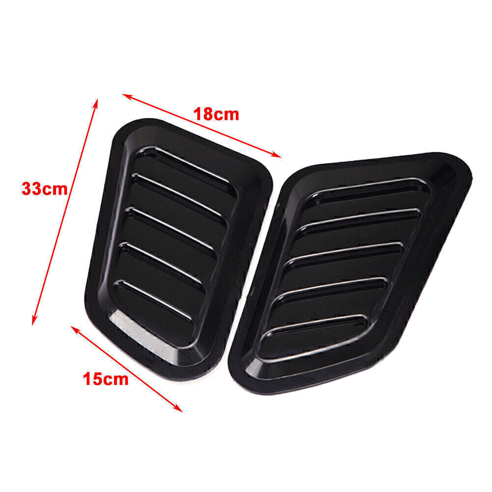 2-piece universal car decorative air intake cover/ventilation cap