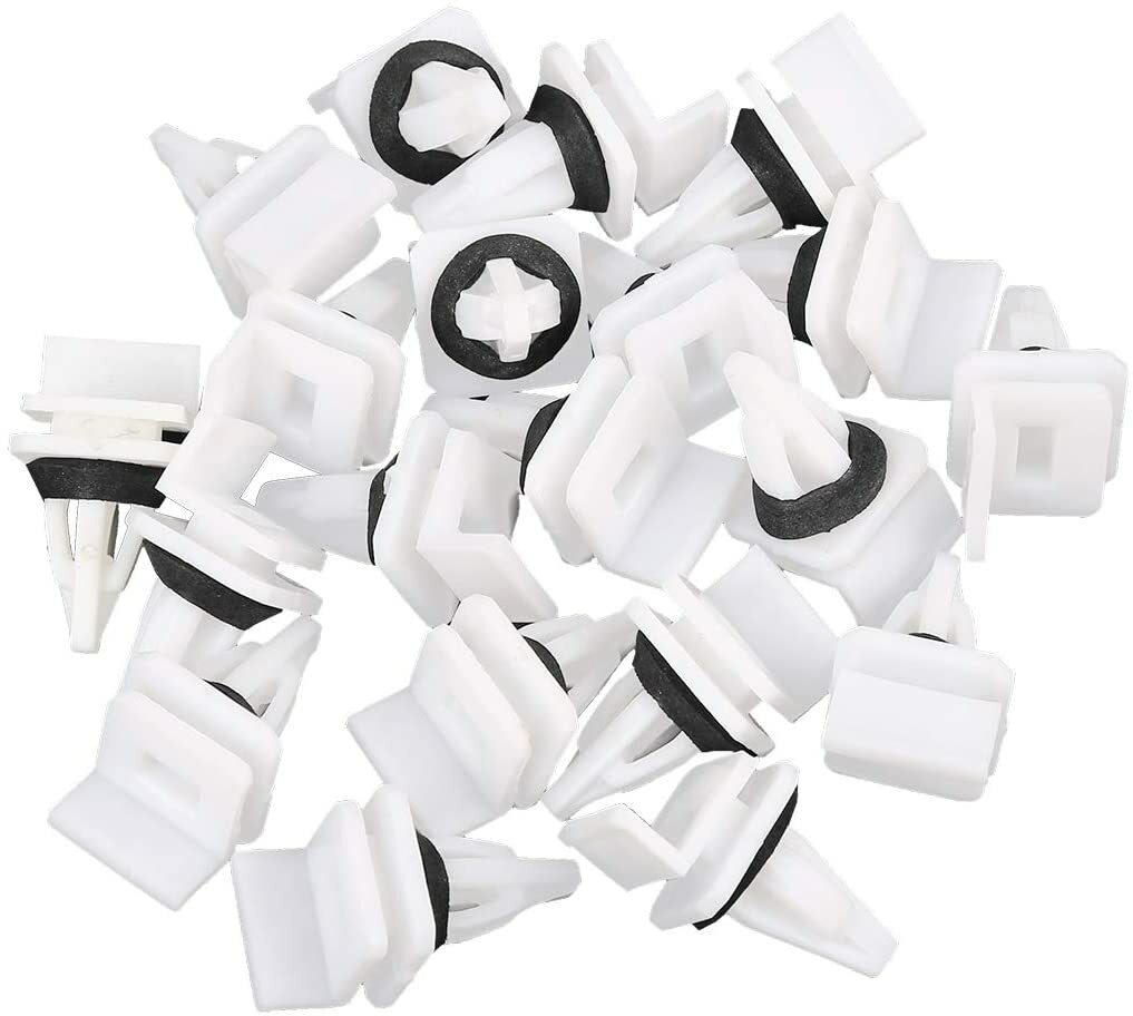 25 Pcs Rocker Panel Moulding Clips Screw Clamp for Honda for Acura 91513-sm4-000