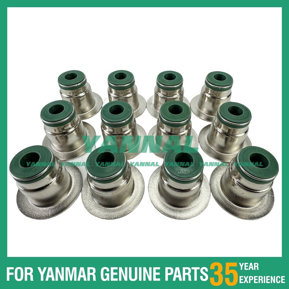 12-piece pack of valve oil seals for 6LT9.3 engine parts -