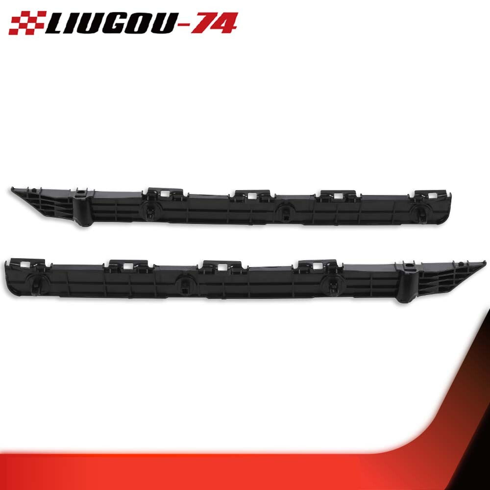 Suitable for 7-11 for Camry bumper bracket 2-piece set, right rear double black- v