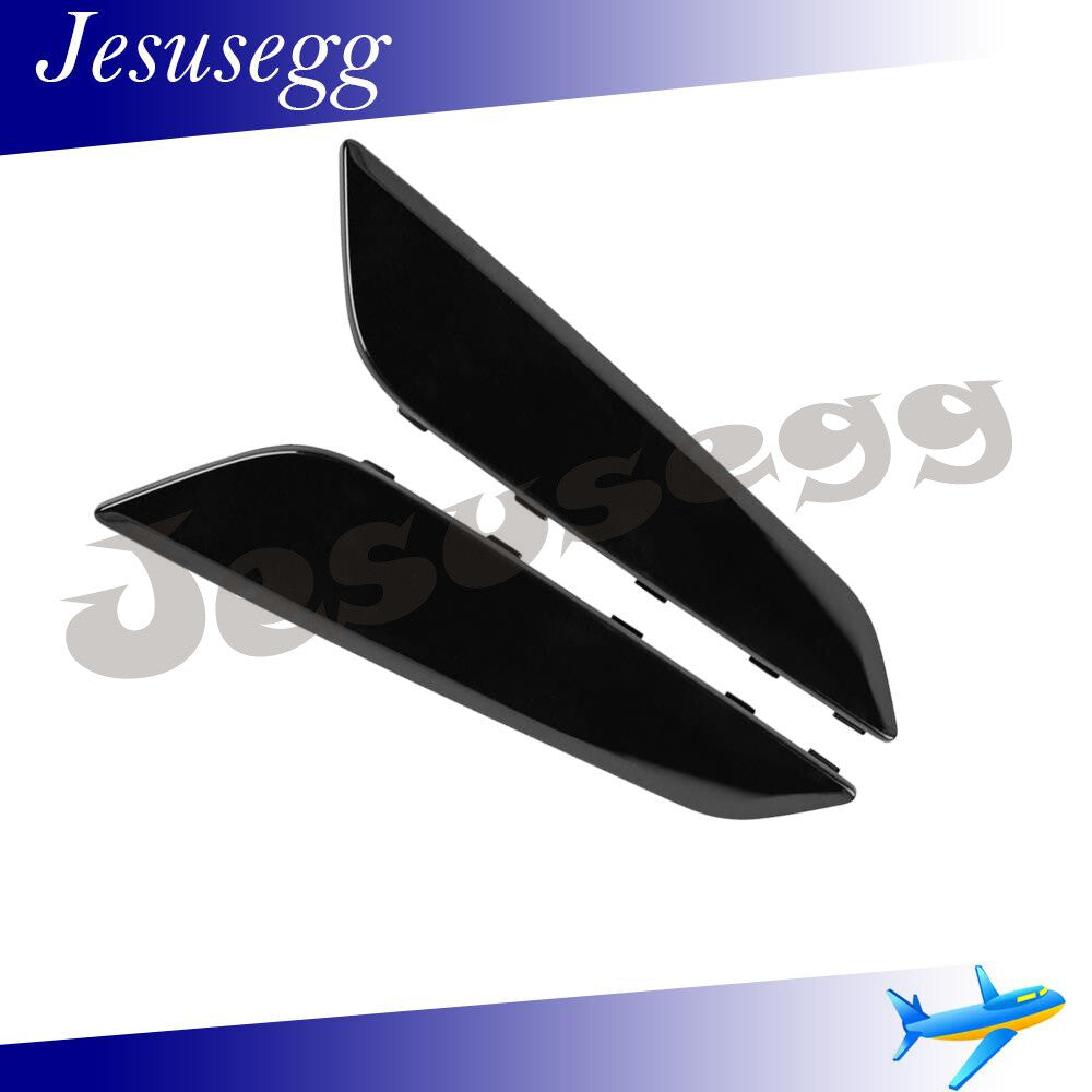 RHLH Side Fender Vent Air Wing Cover Trim for BMW G30 5-Series 2017-2022 Black
