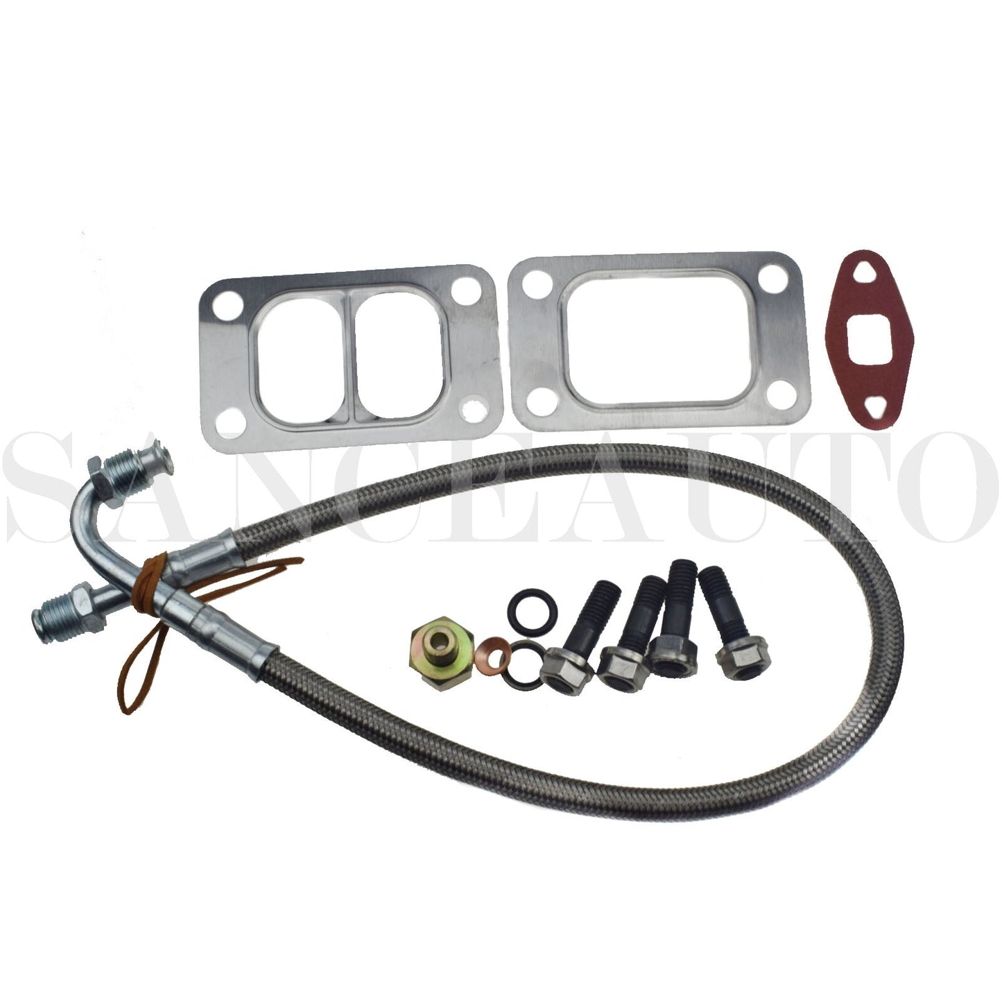 Turbine oil inlet pipe for Dodge for Ram 5.9L 12V 89-98 with connector kit - n