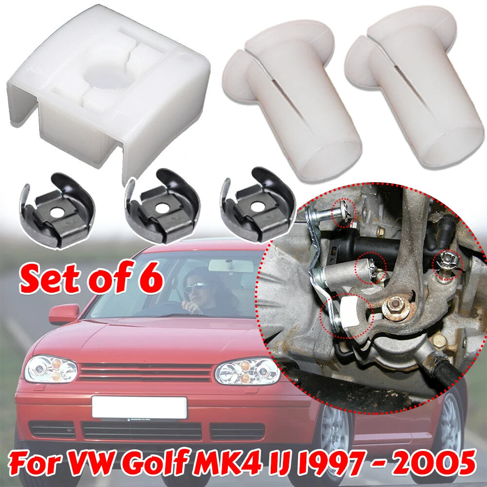 for VW for Golf MK4 Gear Selector Wiring Lock Washer Shift Relay Lever Slide Bushing