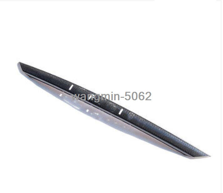 FOR 2018-2021 for INFINITI Q50 Dry Carbon Fiber Rear Trunk Lid Gate Edge Cover Trim