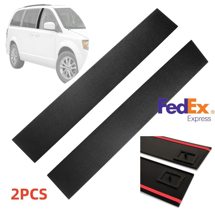 for Dodge Grand Caravan Front Left  Right B Pillar Post Moulding Cover Trim x2