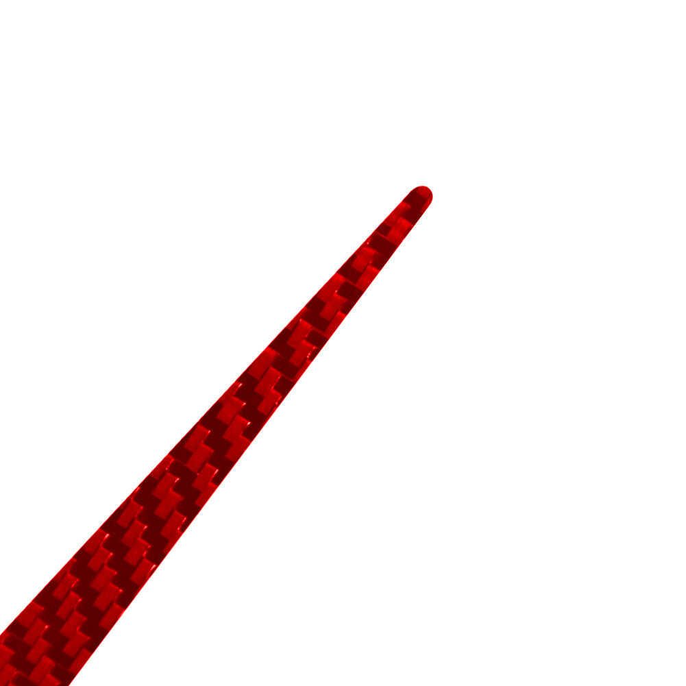 Red Carbon Fiber Driver Side Dash Cover Trim for Chrysler 200 2011-2014