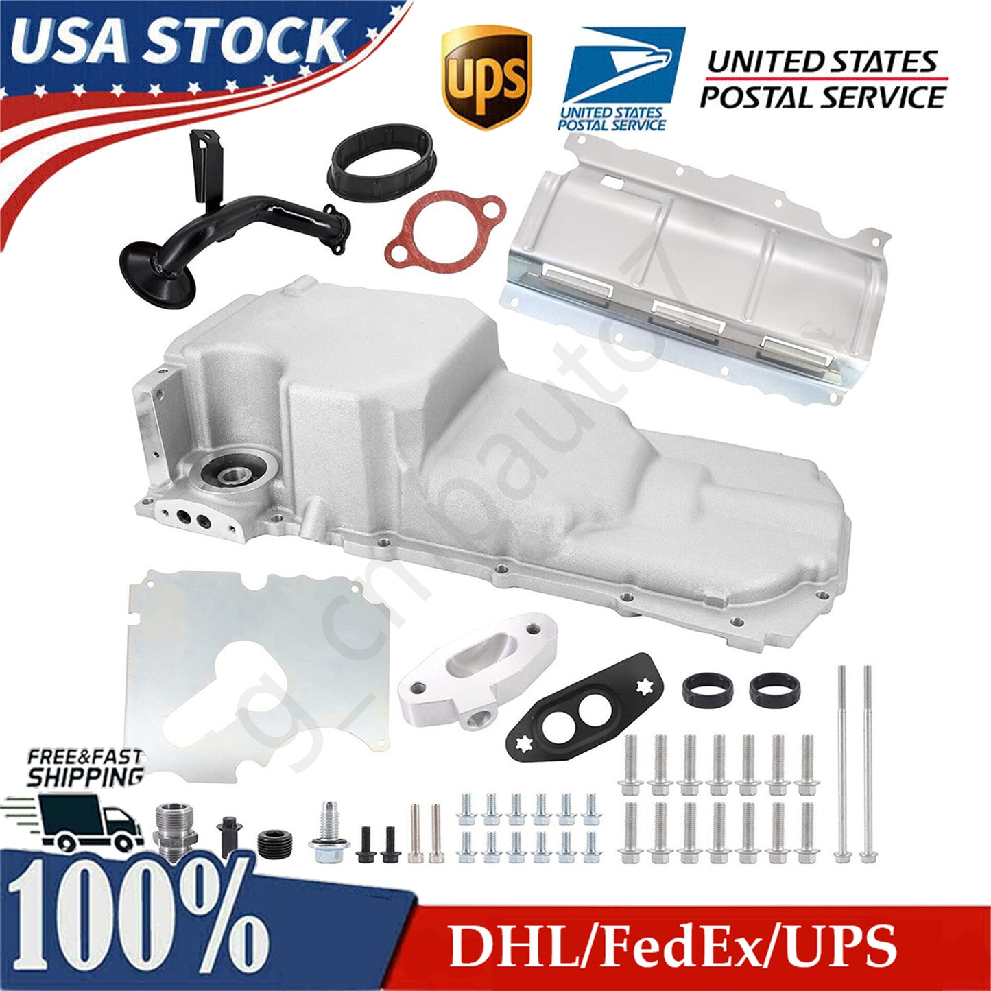 Swap Retrofit Oil Pan Kit w/Frame Cut for LT G.M GEN V LT1 LT4 L83 L86 5.3 6.2
