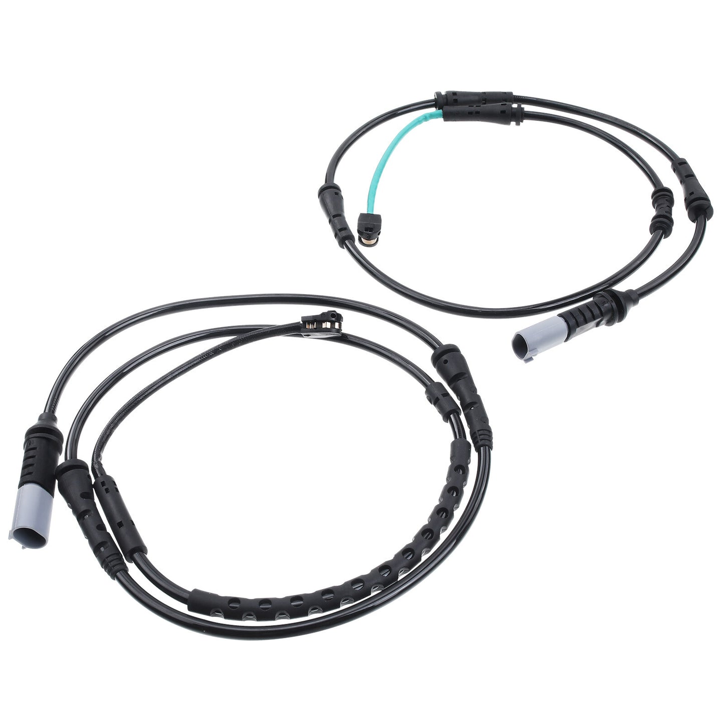 2PCS Disc Brake Pad Wear Sensor Front Rear for BMW 528i 535d 535i 550i 640i 650i