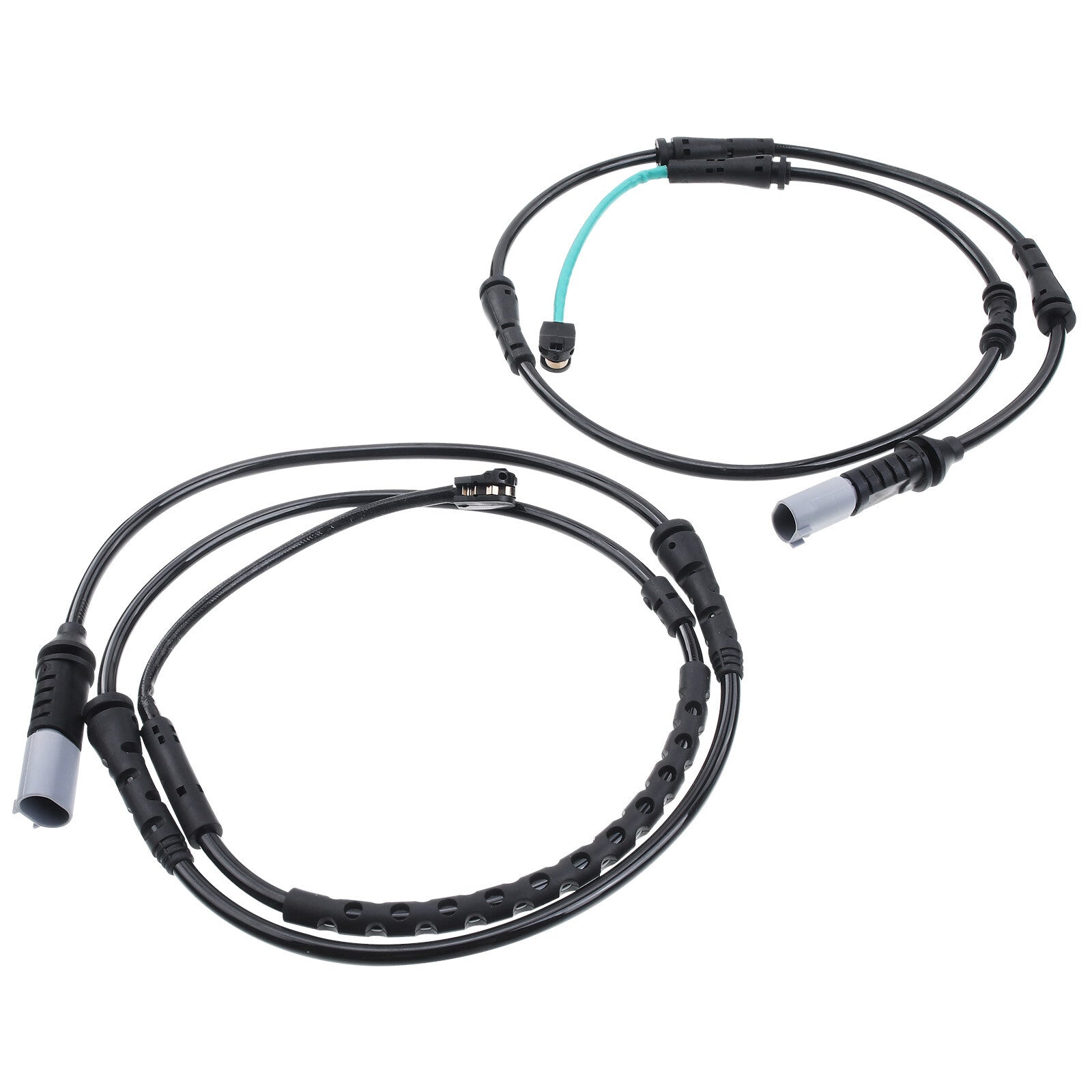 2PCS Disc Brake Pad Wear Sensor Front Rear for BMW 528i 535d 535i 550i 640i 650i