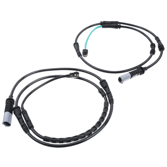 2PCS Disc Brake Pad Wear Sensor Front Rear for BMW 528i 535d 535i 550i 640i 650i