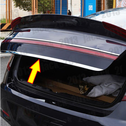 for Hyundai Sonata 2020-23 STAINLESS Chrome Rear Door Tailgate Trim Strip Cover