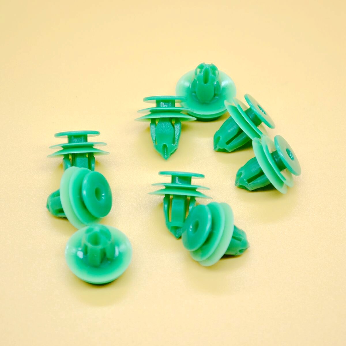 10pcs Interior Trim Clips Door Panel Screws for Honda for Civic 91560-SZW-003 Green Q