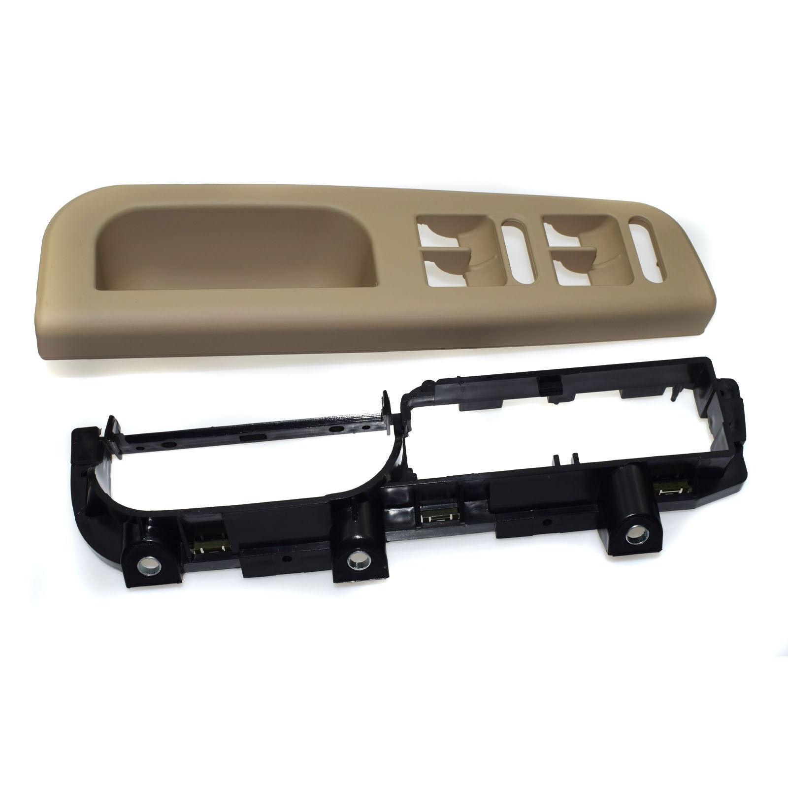 for VW MK4 for Jetta for Golf for Bora GTI Set 2 Beige Window Bezel Panel Trim Bezel Braket