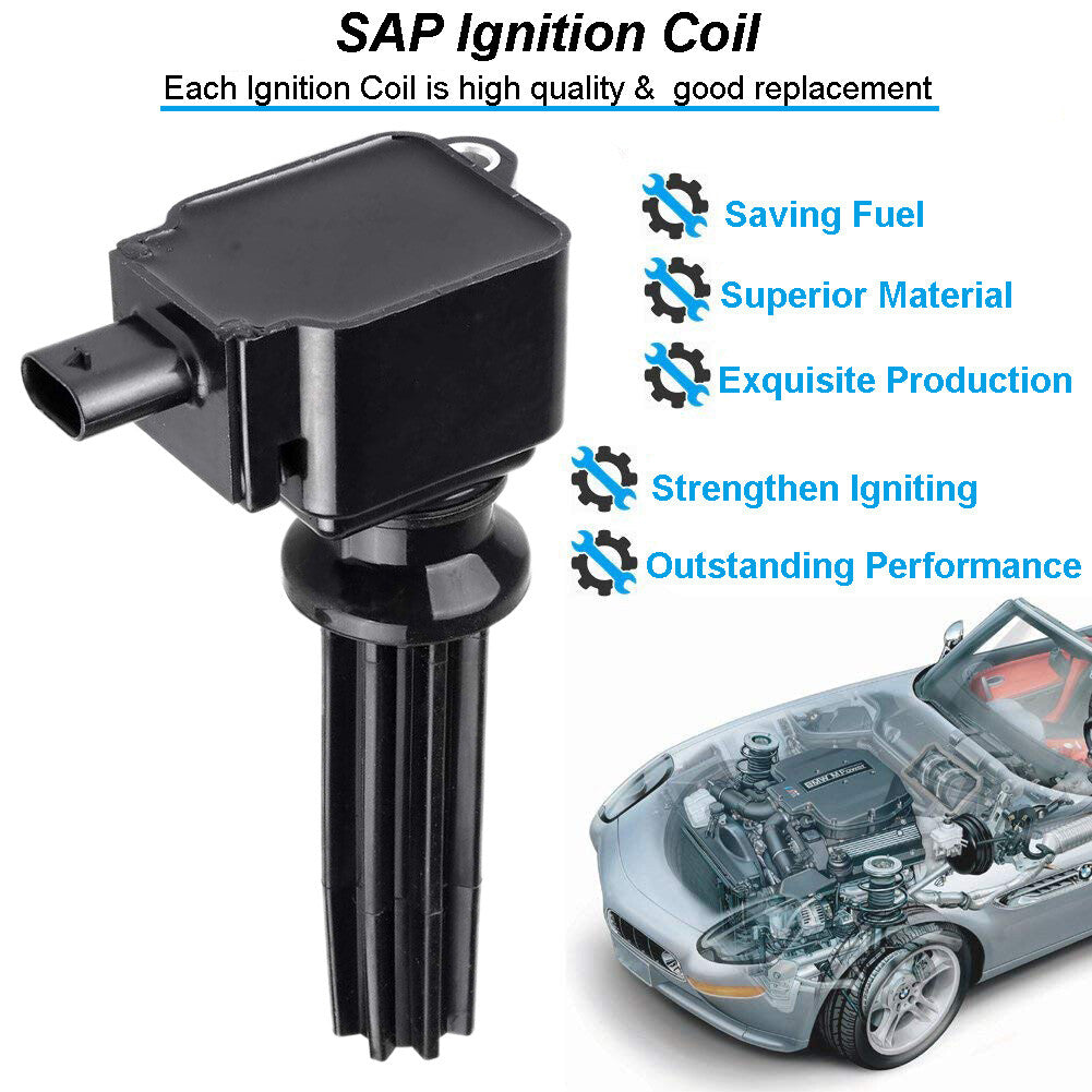 4PCS Ignition Coils UF670  for ford  Fusion Focus Edge Taurus Explorer for Lincoln MKZ Q
