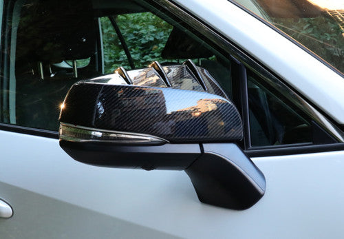 For Explorer 2011-2019 Chrome Outer Side Door Mirror Strips Cover Trim ABS v