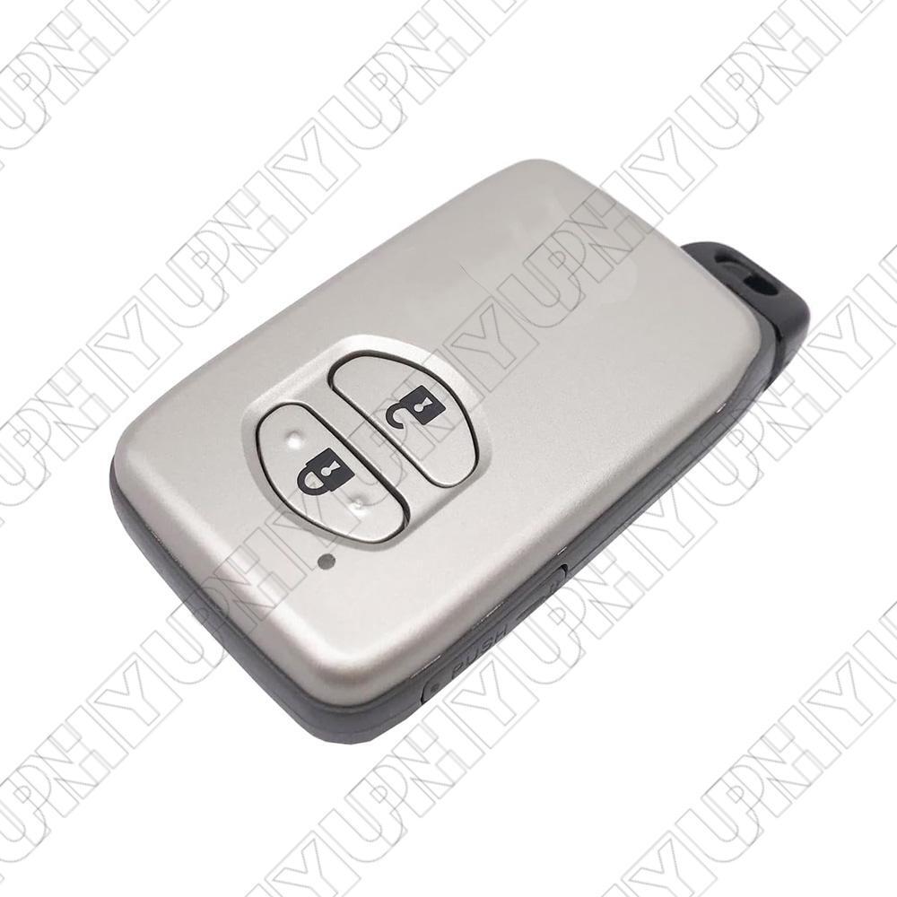 2 Buttons for Smart Ignition Key Replacement Shell Housing for Toyota for Avalon 2007-12 Q