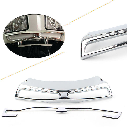 Chrome Headlight Lower Grill Trim Fit for Honda Goldwing GL1800 2001-2011 03 04 po Q