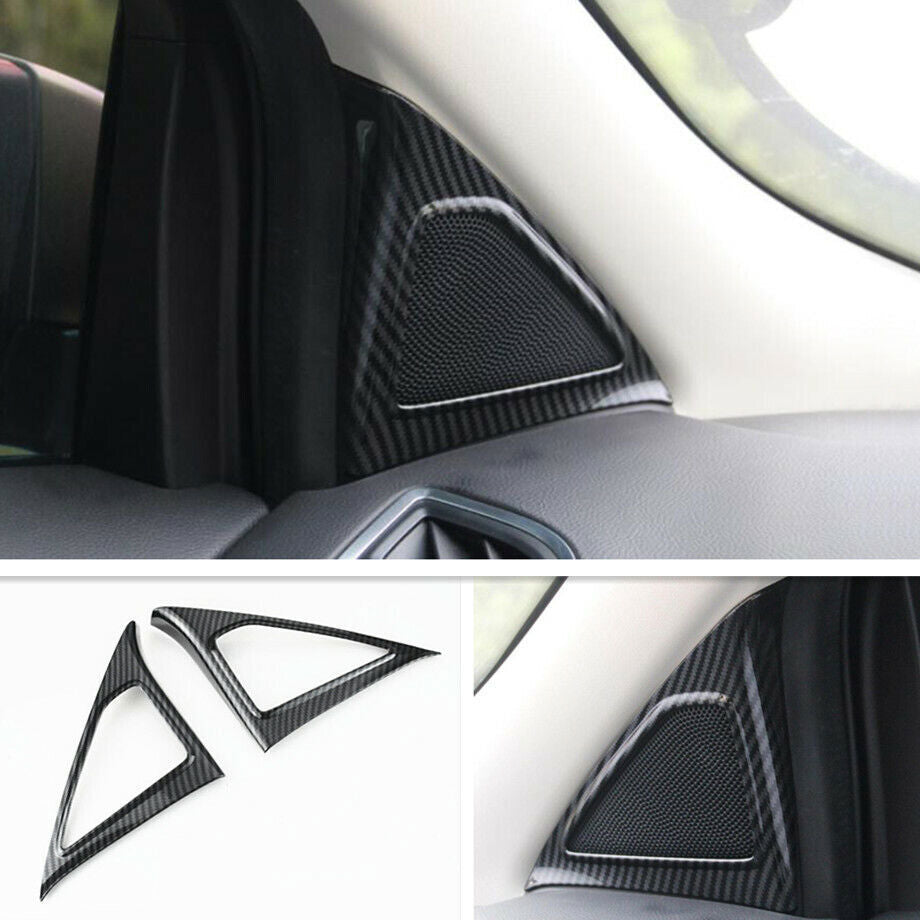 for Mazda 3 Axela 2019-2023 Carbon Style Inner Gear Shift Box Panel Cover Trim v