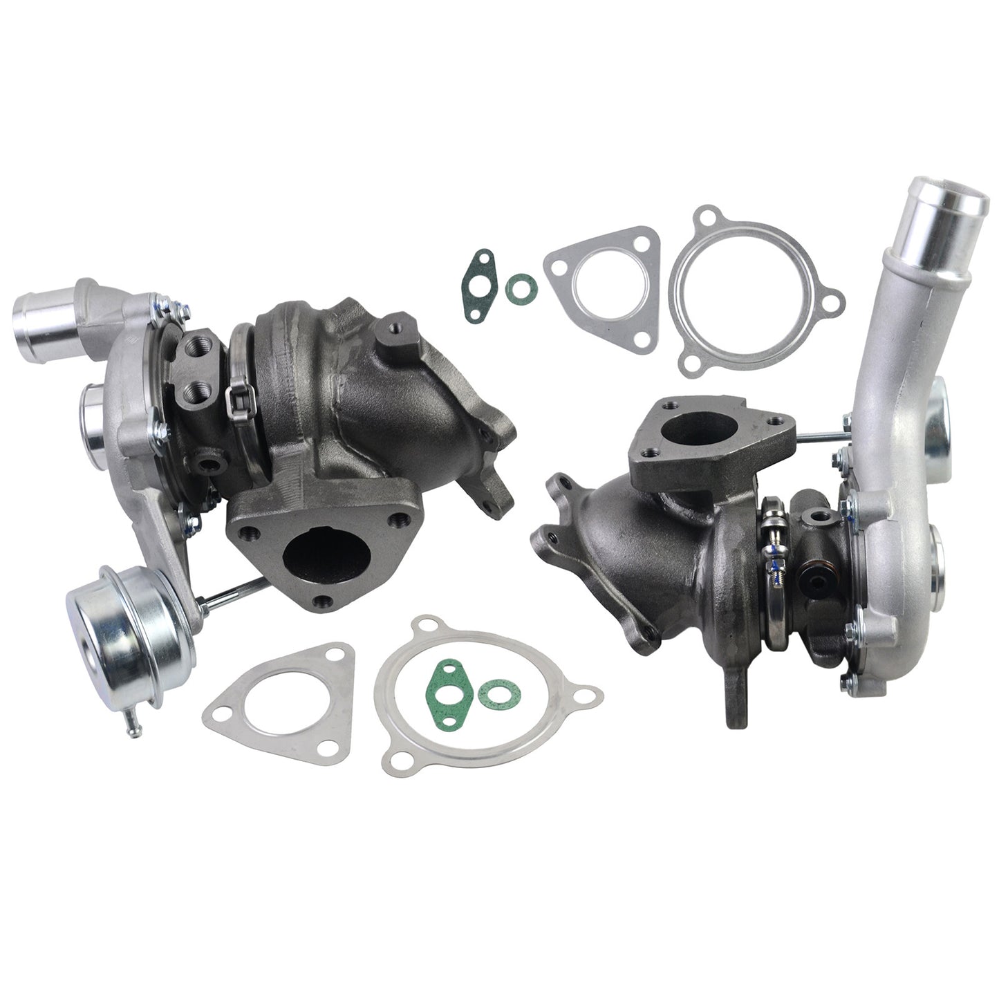 Left + Right Turbo Chargers For Flex Taurus Explorer Sport for Lincoln MKS MKT n