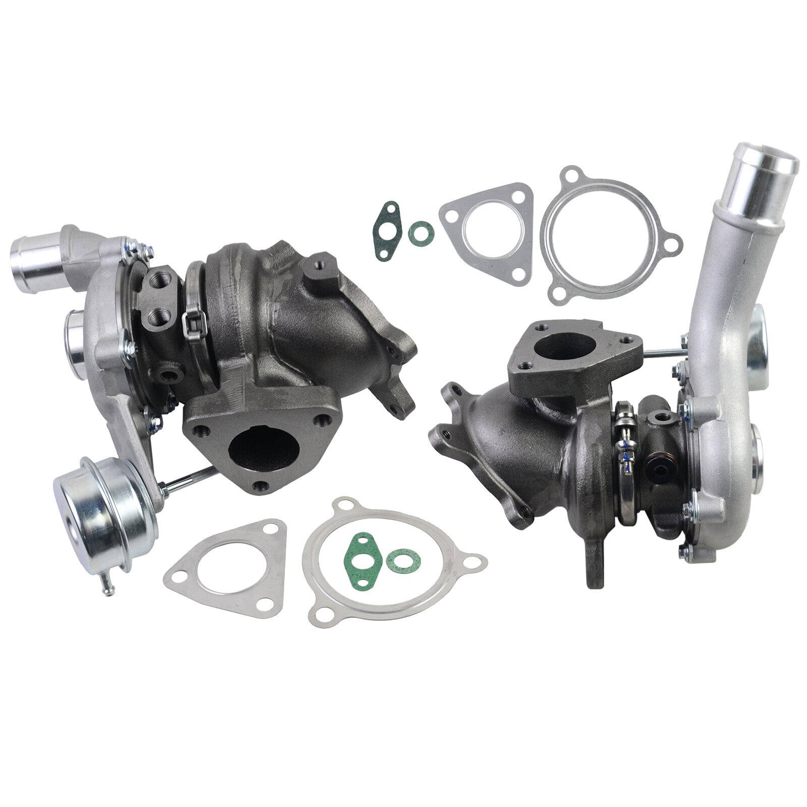 Left + Right Turbo Chargers For Flex Taurus Explorer Sport for Lincoln MKS MKT n