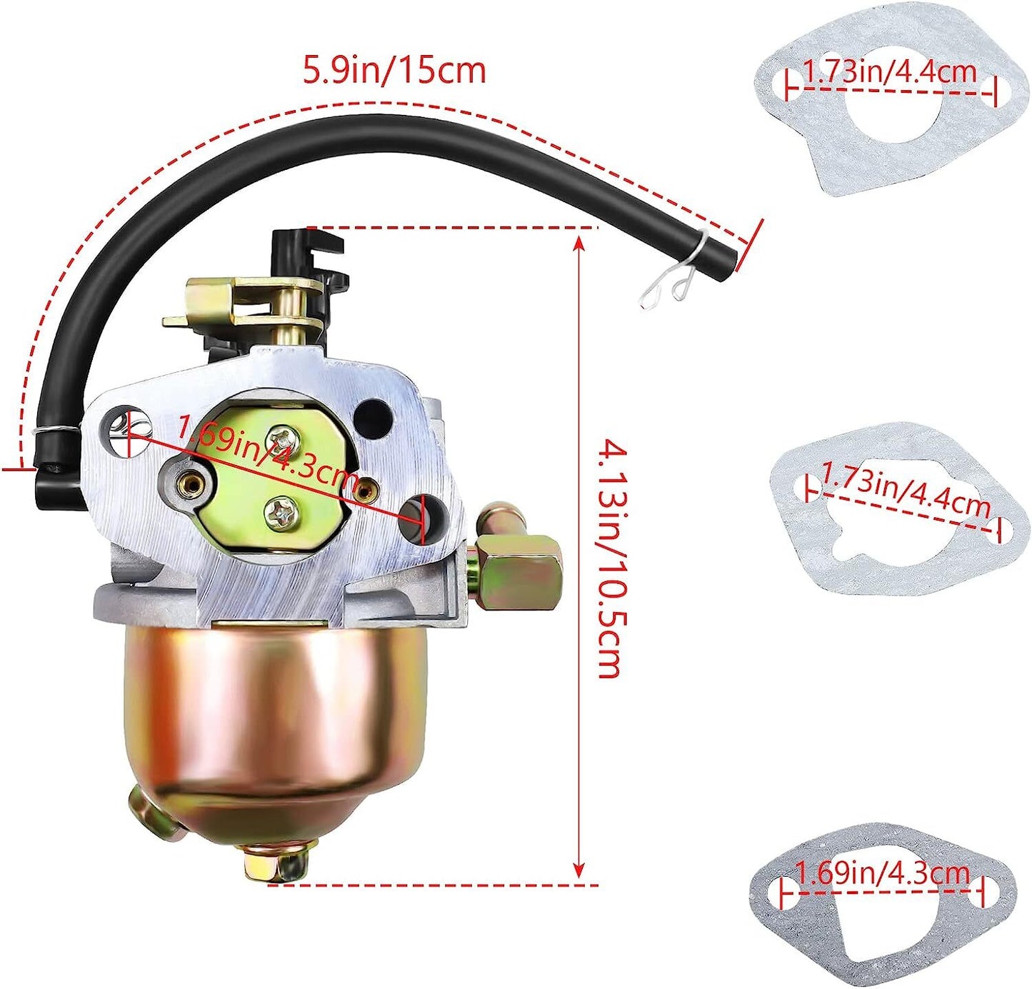 Carburetor for MTD 31A-32AD700,31AM2P5B704,31A-62EE729,31AM2N1B301,31AH62EE000