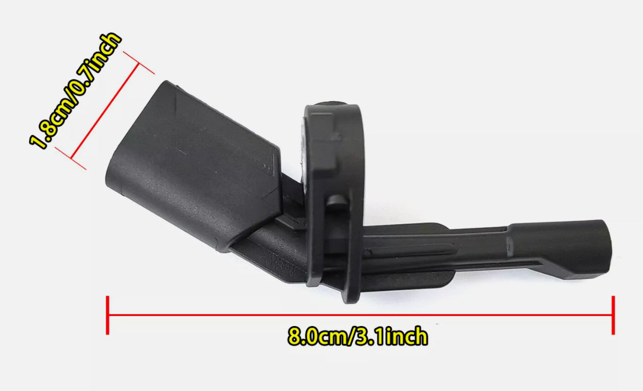Rear ABS Wheel Speed Sensors 2Pcs for VW CC Eos for Tiguan for Golf for Jetta WHT003858 / 59